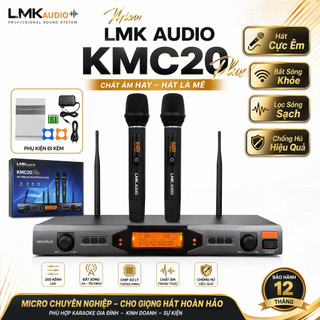 Micro KMC20 Plus Mẫu Mới Nhất Hát Cực Êm, Bắt Sóng Khỏe, Lọc Sóng Sạch, Chống Hú Hiệu Quả