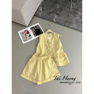 PHẠM THÙY SHOP: SET BỘ THÔ HÀN MIX QUẦN SHORT ẢNH THẬT CẬN CHẤT