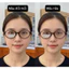 Gọng Kính Cận Oval - Gọng Kính Thời Trang Bản Lề Chắc Chắn, Unisex