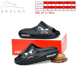 (Chính hãng) Dép Bánh Mì REDLEO DRL-67 Skipper Slide New Cao 4P Đúc Nguyên Khối Chống Thấm Nước Siêu Êm Siêu Nhẹ