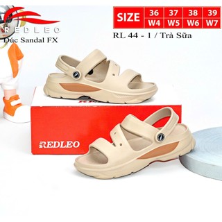 (CHÍNH HÃNG) Dép quai hậu sandal REDLEO nữ đúc cao su EVA êm mềm nhẹ, chống nước chống trơn, (TẶNG KÈM SẴN CHARM 3D)