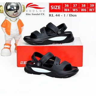 (CHÍNH HÃNG) Dép quai hậu sandal REDLEO nữ đúc cao su EVA êm mềm nhẹ, chống nước chống trơn, (TẶNG KÈM SẴN CHARM 3D)