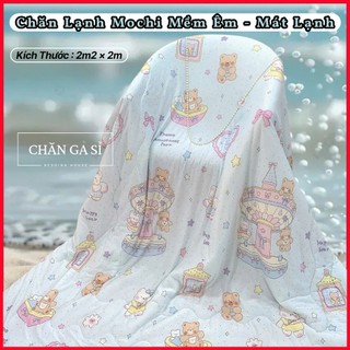 ❄️Chăn Lạnh Mochi 2m2x2m Mềm Mịn Núng Nính, Đắp Mát Lạnh, Bông Trần lông Vũ Êm Ái - Chăn Ga Sỉ HCM