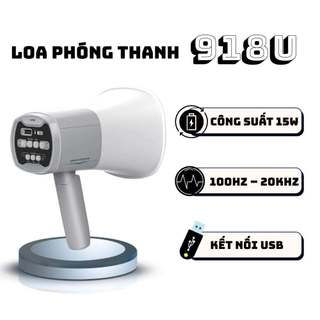Loa Phóng Thanh AHOONA 918U, Loa Nén Công Suất Lớn Âm Thanh To, Rõ, Xa Dùng Cho Trường Học, Phường Xã, Hội Trường.
