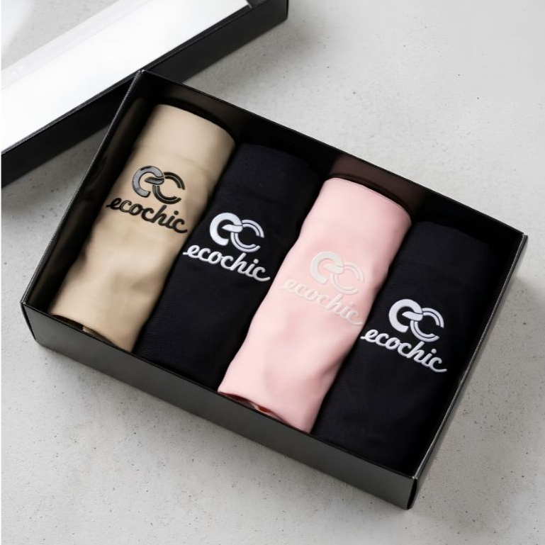 Quần Chip Nữ ECOCHIC Full Hộp 4 Màu Chất Liệu Cotton Co Giãn A699 [HÀNG KHÔNG ĐỔI TRẢ - QUAY VIDEO NHẬN HÀNG]