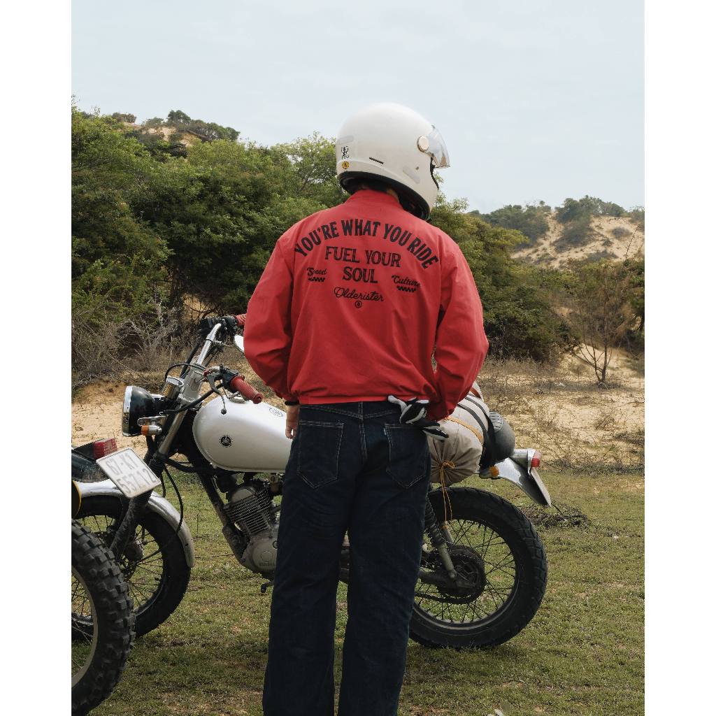 Áo Khoác KaKi Track Jacket - FUEL SOUL - Form Bomber - Olderister | BigBuy360 - bigbuy360.vn