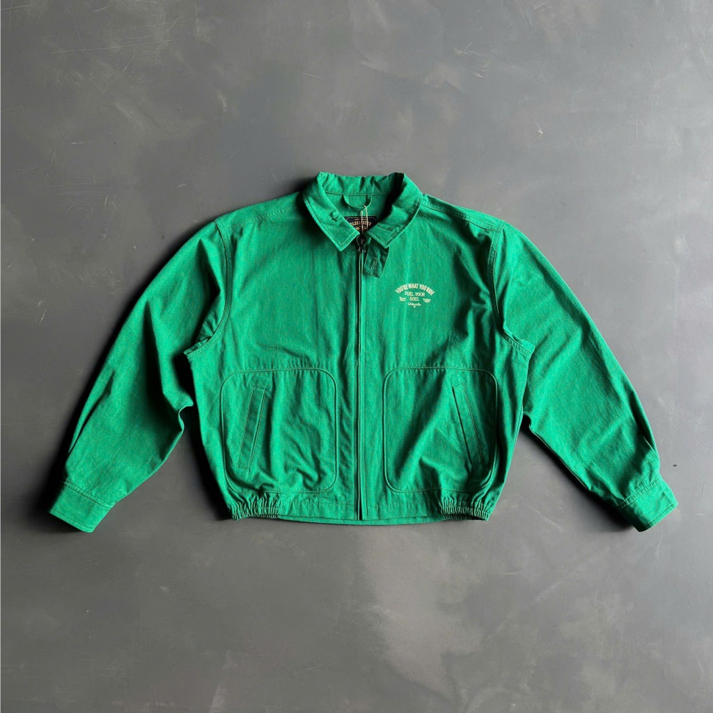 Áo Khoác KaKi Track Jacket - FUEL SOUL - Form Bomber - Olderister | BigBuy360 - bigbuy360.vn