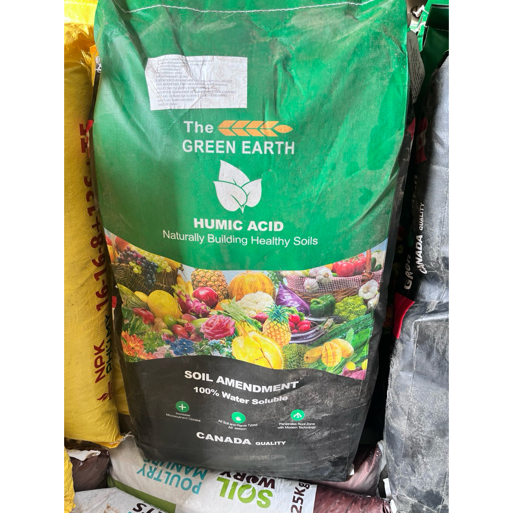 1 Bao Humic Canada 20kg- Bổ sung humic cho cây trồng- Giúp phát rễ, ,Cải tạo đất