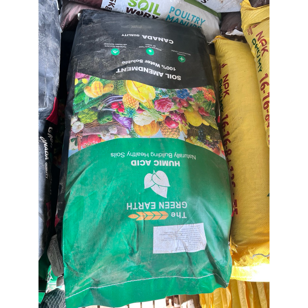 1 Bao Humic Canada 20kg- Bổ sung humic cho cây trồng- Giúp phát rễ, ,Cải tạo đất