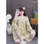 Pizama TD tole cổ tròn dáng babydoll hoạt hình