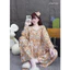 Pizama TD tole cổ tròn dáng babydoll hoạt hình