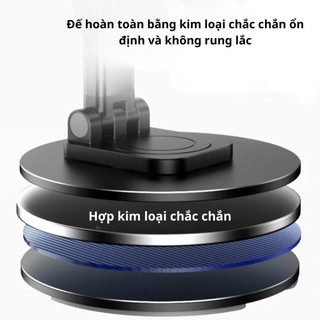 Giá Đỡ Điện Thoại Để Bàn Hợp Kim Nhôm Cao Cấp Gấp Gọn Điều Chỉnh Góc Xoay Dành Cho Điện Thoại Máy Tính Bảng