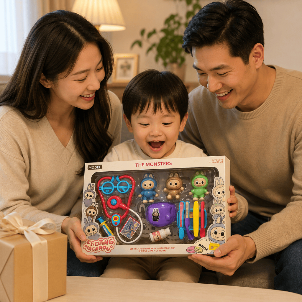 Bộ Đồ Chơi Bác Sĩ Labu The Monsters Đồ Chơi Nhập Vai Khám Bệnh Cho Bé