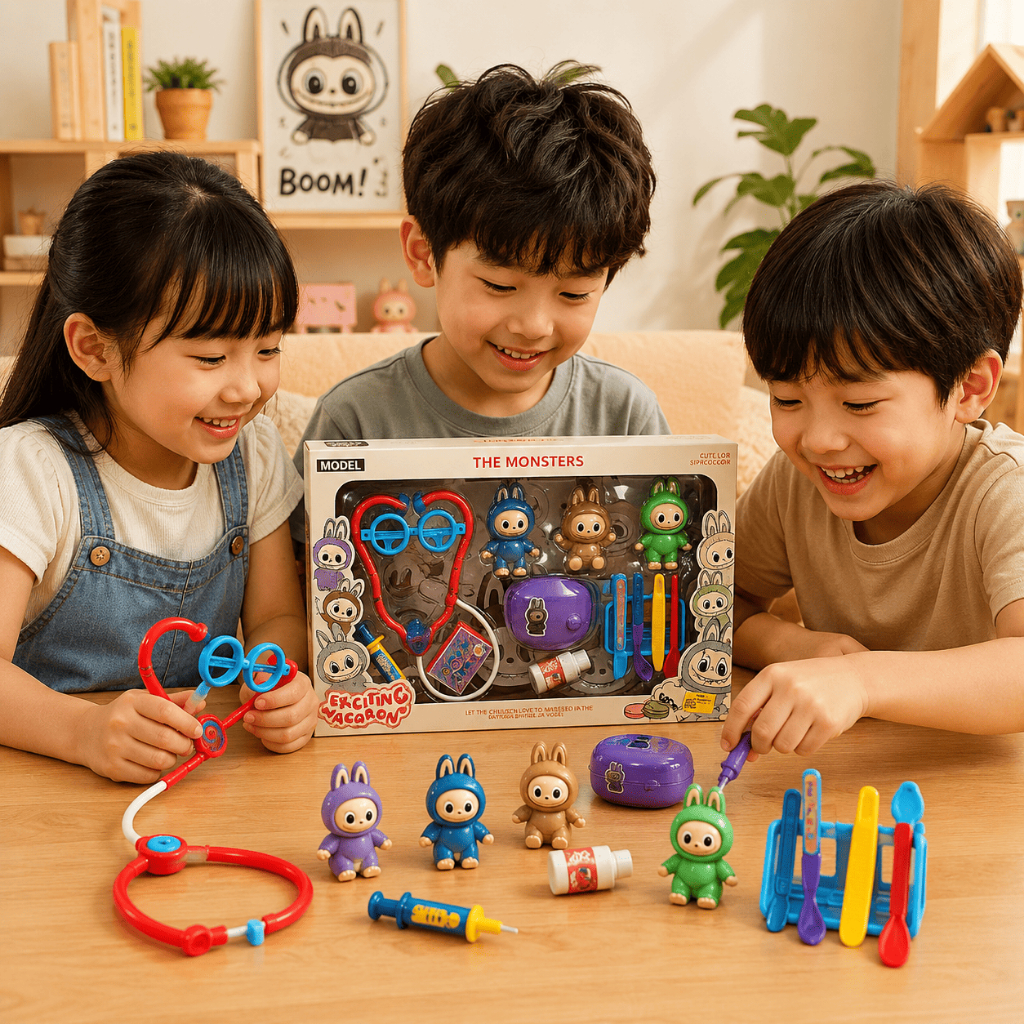 Bộ Đồ Chơi Bác Sĩ Labu The Monsters Đồ Chơi Nhập Vai Khám Bệnh Cho Bé