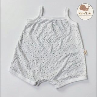 Body 2 dây chất liệu cotton xuất dư họa tiết xinh xắn cho bé gái