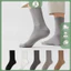Tất Cổ Cao Nam Gân Tăm Cotton Basic - SoftStep - Vớ Cổ Cao Phối Giày Tây, Sneaker Thoáng Khí