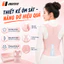 Đai hỗ trợ điều chỉnh tư thế thẳng lưng JUSTFIT Pro chất liệu Spandex cao cấp