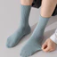 Tất Cổ Cao Nam Gân Tăm Cotton Basic - SoftStep - Vớ Cổ Cao Phối Giày Tây, Sneaker Thoáng Khí