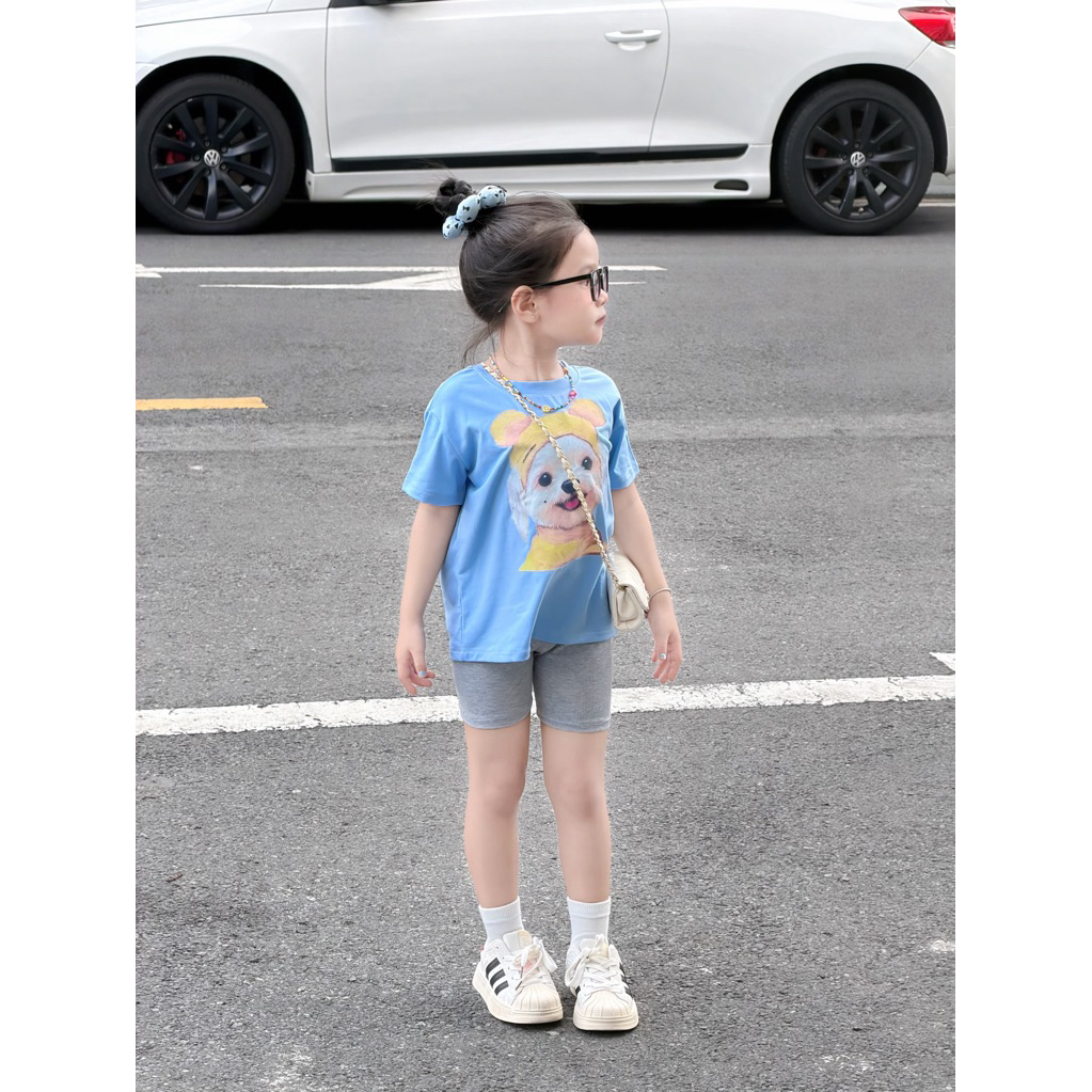 (sunny baby house -2) set legging cho bé hình in dễ thương , 2 màu