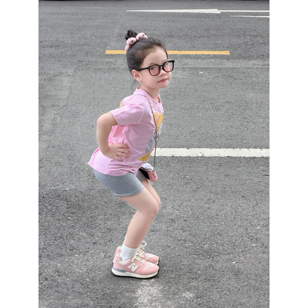 (sunny baby house -2) set legging cho bé hình in dễ thương , 2 màu
