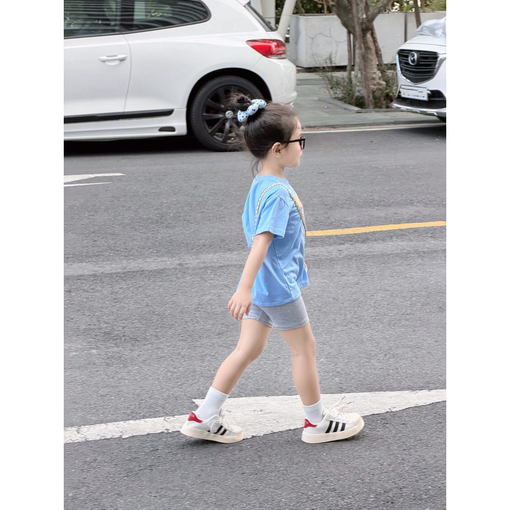 (sunny baby house -2) set legging cho bé hình in dễ thương , 2 màu