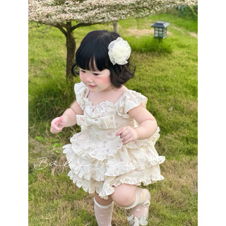 (chính chủ_babyBeer) fom ôm- Váy Nàng thơ hoa nhí cho bé/váy xinh cho bé (ảnh thật)