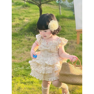 (chính chủ_babyBeer) fom ôm- Váy Nàng thơ hoa nhí cho bé/váy xinh cho bé (ảnh thật)