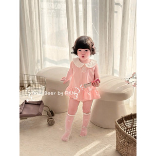 (Chính phẩm loại 1) Váy A Tiểu thư cho bé/ váy basic cho bé đi học/ váy xinh cho bé