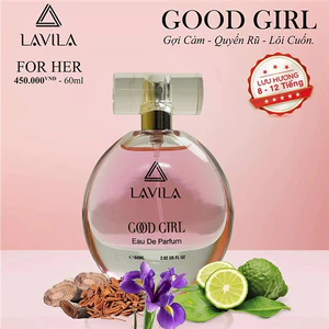 Nước Hoa LAVILA Good Girl Gợi Cảm, Quyến Rũ, Lôi Cuốn 60ml