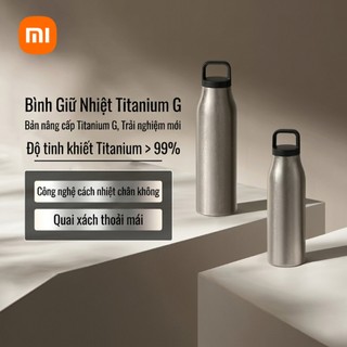 Bình Giữ Nhiệt Xiaomi Mijia Pure Titanium CUP G 450ml – Titan Nguyên Chất