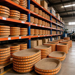 Bàn cào móng, ổ cào móng cho mèo dạng oval