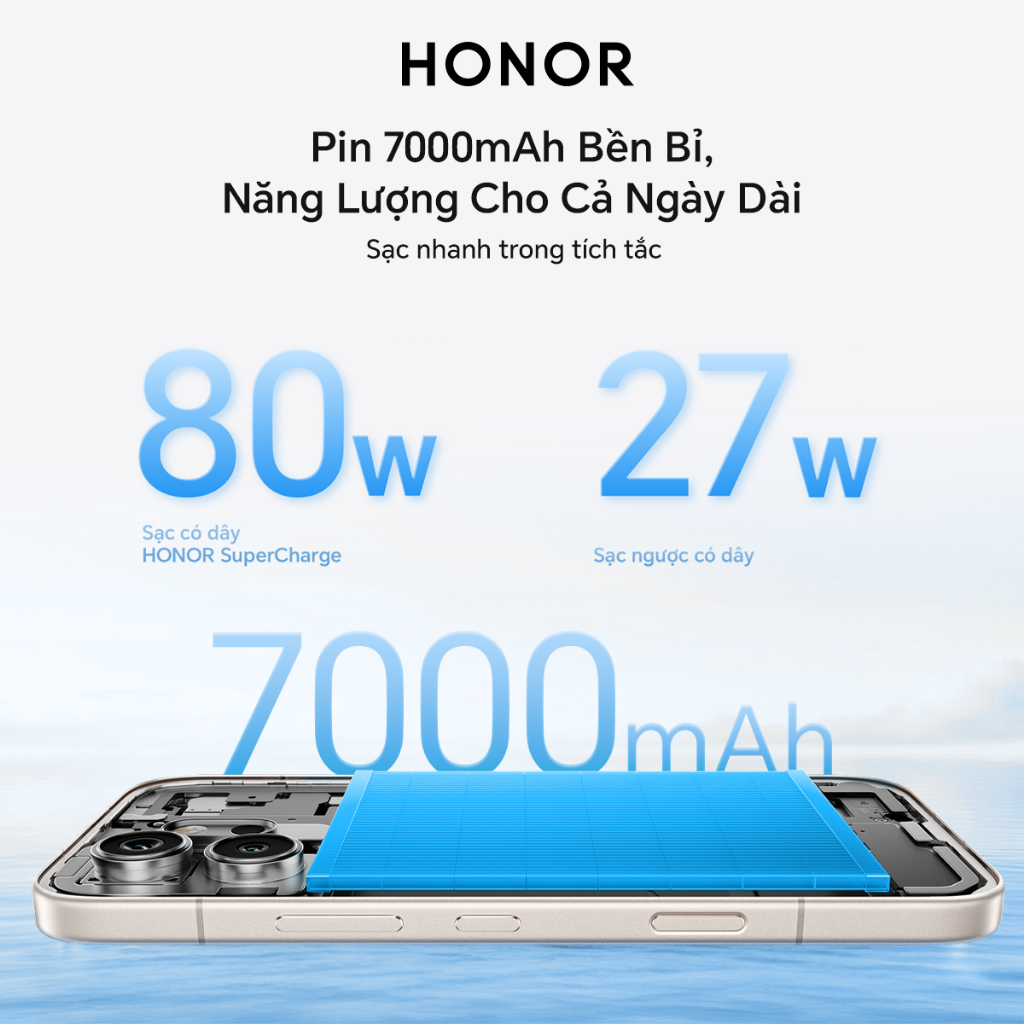 [ƯU ĐÃI MỞ BÁN] Điện Thoại HONOR 600 5G 8/12GB + 256GB | Chip Snapdragon 7 Gen 4 | AI Camera 200MP | BH 24 Tháng