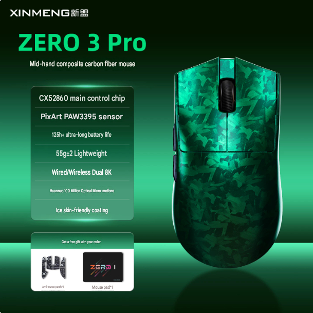 Chuột Không Dây Gaming - Xinmeng Zero Series SE | Pro | - Paw3311