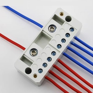 🔋 Hộp cầu đấu điện FJ6/JHD – Hộp nối dây điện 2 chấu 6 / 8 / 12 lỗ cắm chia nguồn điện an toàn, gọn gàng, bền bỉ 🔋