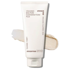Sữa Rửa Mặt Innisfree Volcanic BHA Pore Cleansing Foam Plus – Làm Sạch Sâu, Hỗ Trợ Sạch Lỗ Chân Lông