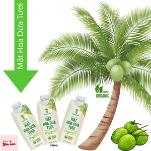 Sokfarm Mật Hoa Dừa Tươi - Nước uống Giải Khát Năng Lượng Tự Nhiên - Nước Uống Bù Khoáng - Thơm Ngon