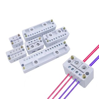 Cầu Đấu Chia Dây Điện 1 ra 4, 1 ra 6 điện 1 Pha Tiện Lợi 100A