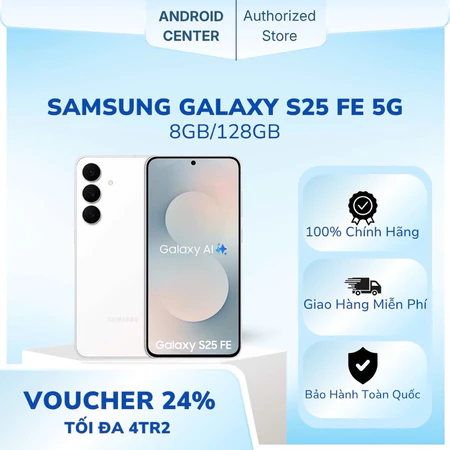 (MÁY CŨ) Samsung Galaxy S25 FE 5G 8GB 128GB