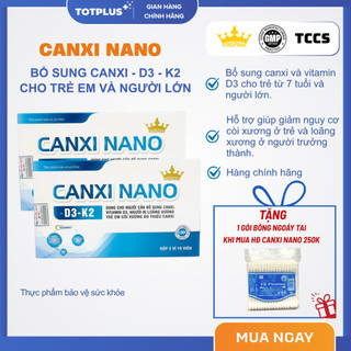 Canxi Nano D3 K2 Kingphar – Hỗ Trợ Bổ Sung Canxi, Giúp Xương Chắc Khỏe, Giảm Nguy Cơ Loãng Xương