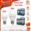 Bóng đèn led, đèn led Bulb Roman 5w 9w đui e27 ánh sáng trắng vàng tiết kiệm điện
