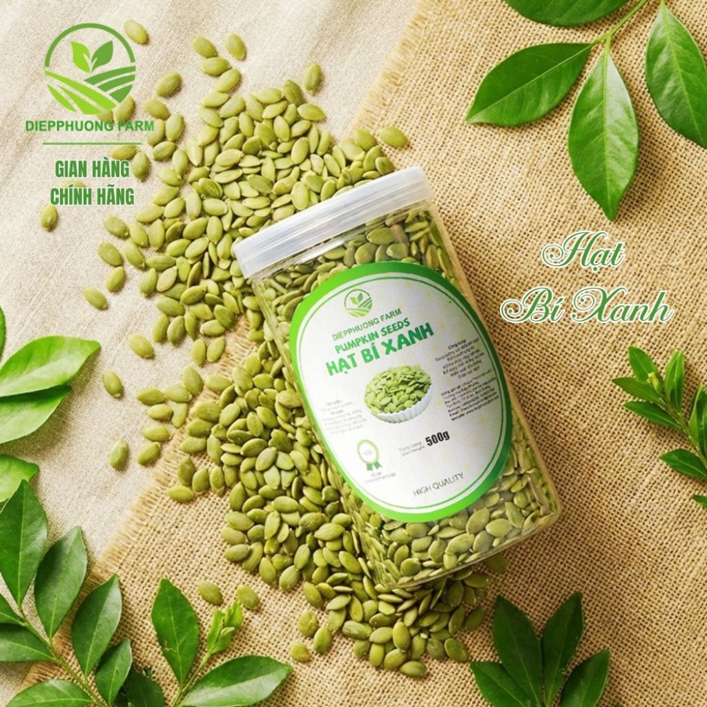 Nhân Bí Xanh Tách Lõi Sấy Chín - 500g