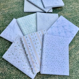 (XẤP 10 Tờ SẴN BÌA KIẾNG) Giấy bao tập, Giấy bao vở, Bao sách chủ đề Hoa Mini | by Winwin