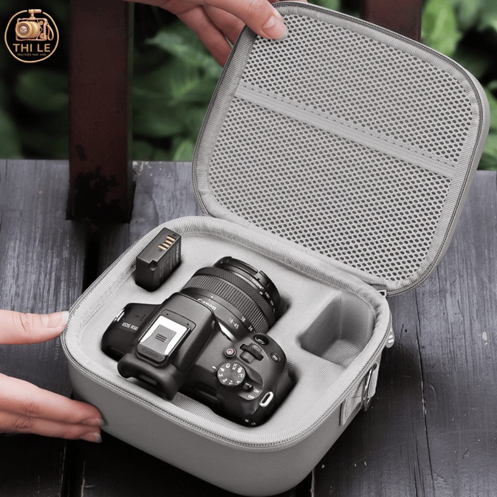 Túi đựng máy ảnh Fujifilm, Canon, Sony chống sốc, sang trọng, gọn nhẹ, Túi đeo chéo bảo vệ máy ảnh XS20, R50, ZVE10