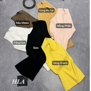 QCL1 A7300/Q1602 Set dời áo len mtg lệch vai xẻ ngực mix quần bí chấm bi siêu hot siêu xinh