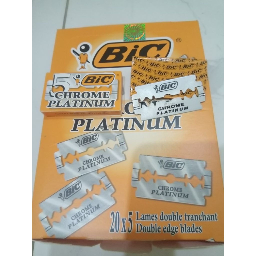 Lưỡi dao lam bic Chính Hãng 1 hộp 5 cái ( mua 2 giảm)