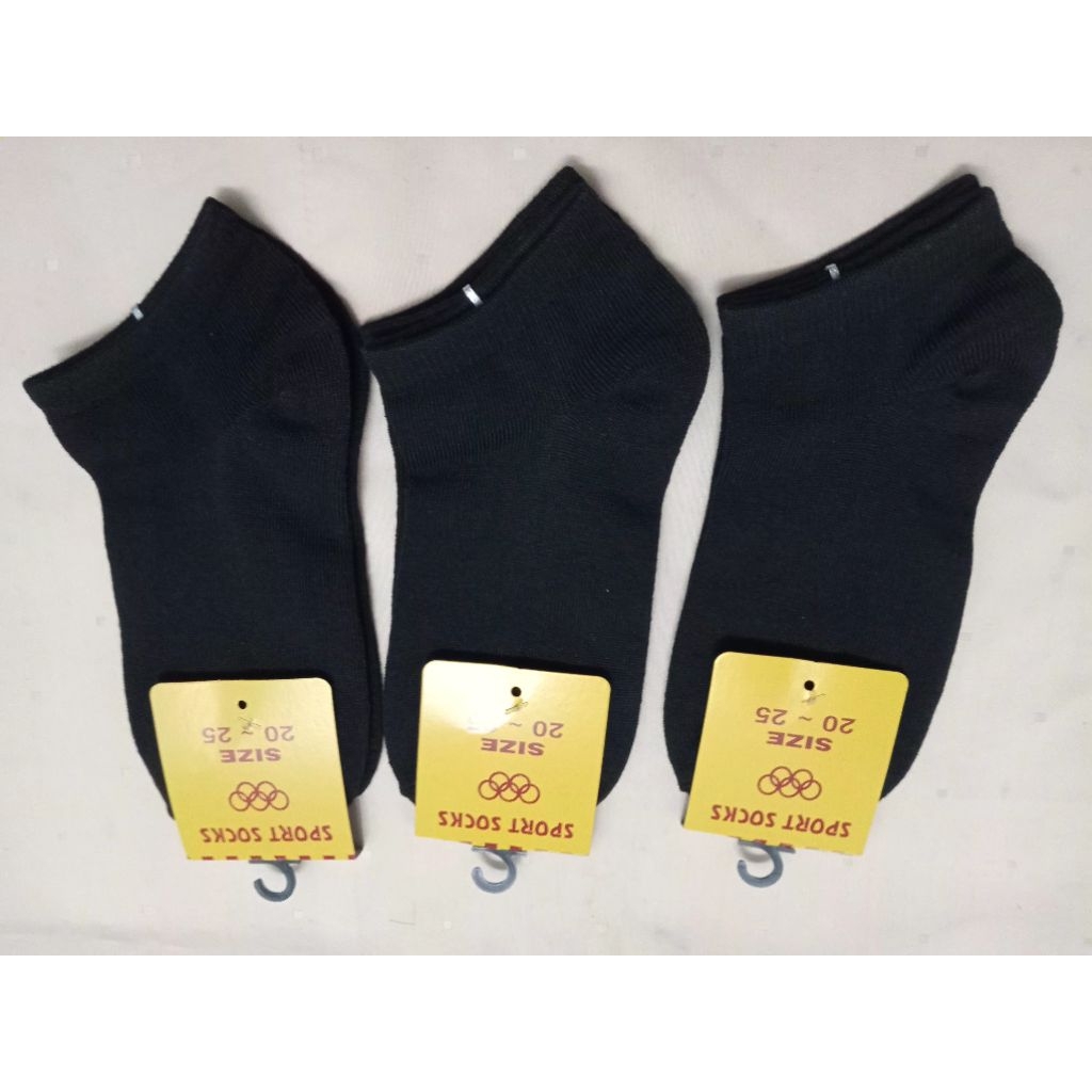 Combo 3 đôi vớ tất TRƠN CỔ NGẮN Freeship