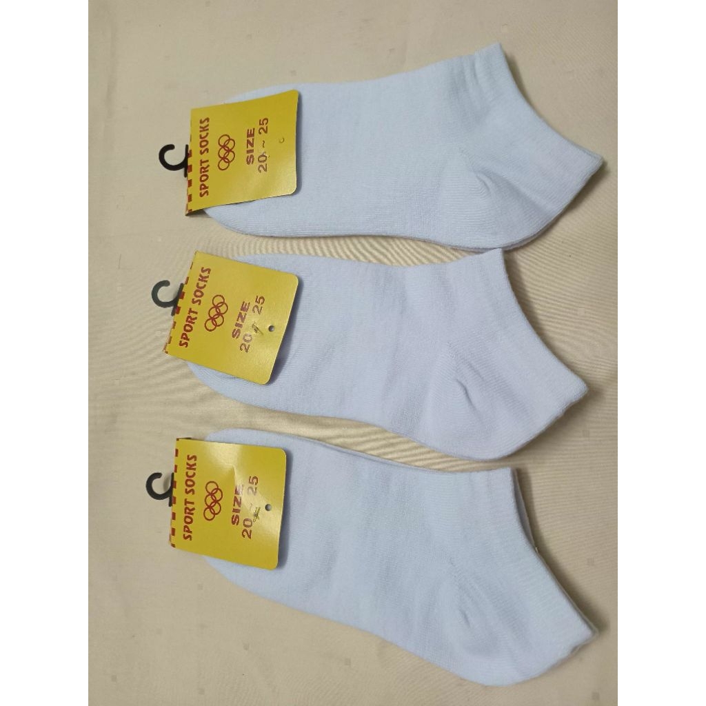 Combo 3 đôi vớ tất TRƠN CỔ NGẮN Freeship