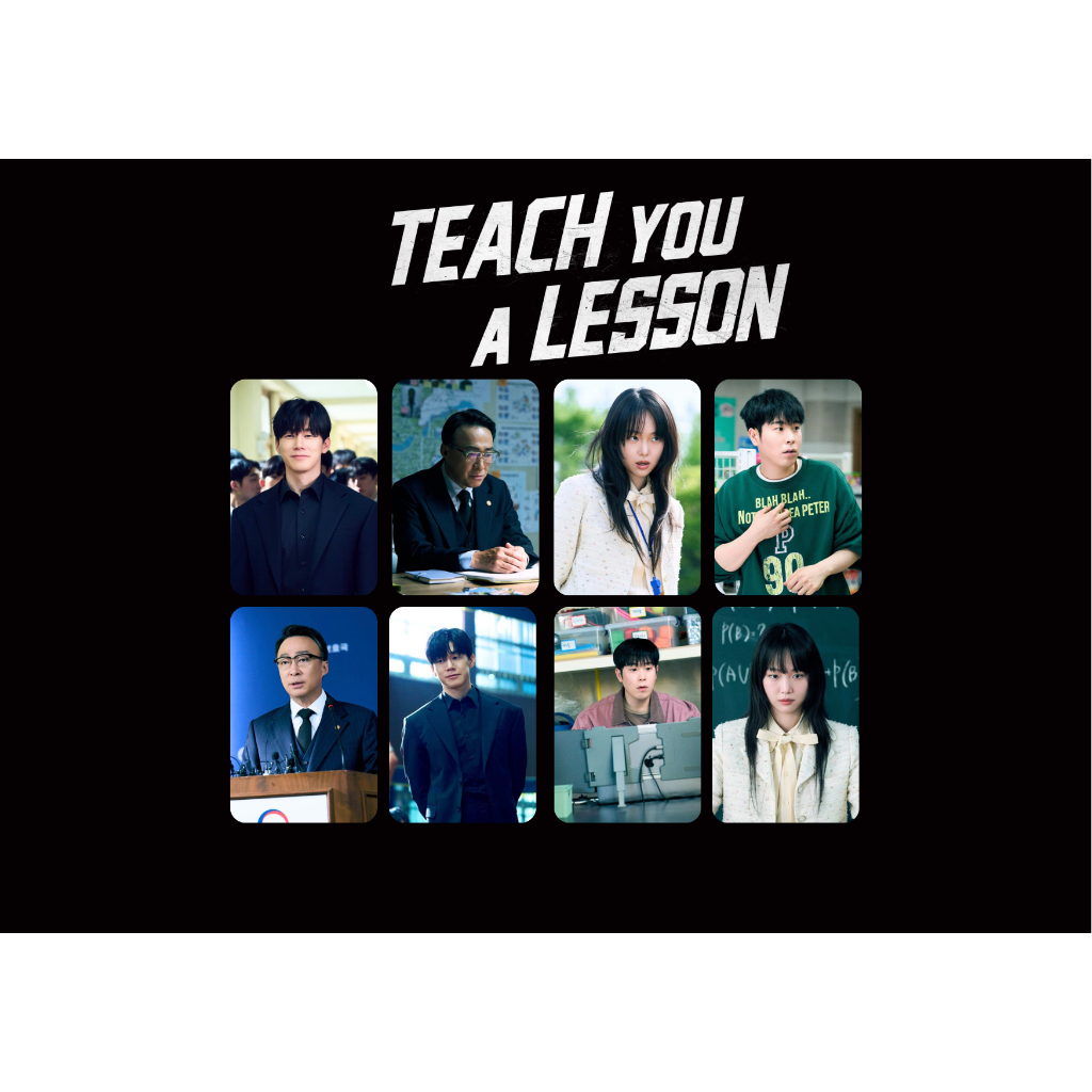 Set card bo góc phim Teach You A Lesson - Bài Học Đáng Đời, diễn viên Kim Moo Yul, Lee Sung Min, Jin Ki Joo