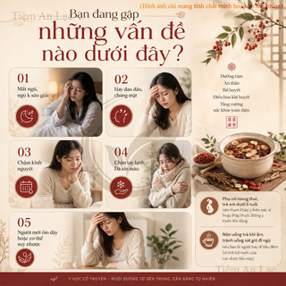 Trà Trợ Miên Giúp An Thần, Ngủ Sâu Giấc, Thư Giãn Tinh Thần, Giảm Căng Thẳng Stress, Bổ Khí Bổ Phổi