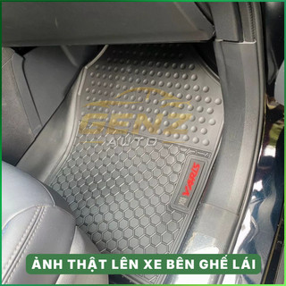 THẢM LÓT SÀN CAO SU xe Toyota Yaris 2014 -> 2021 - Hàng cao su đúc cao cấp, dễ lau chùi
